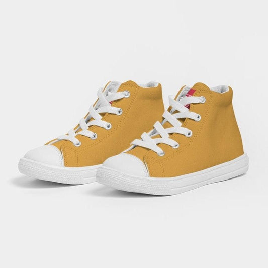 Boys Hightop Shoe - Kicks Yellow - One4Boys