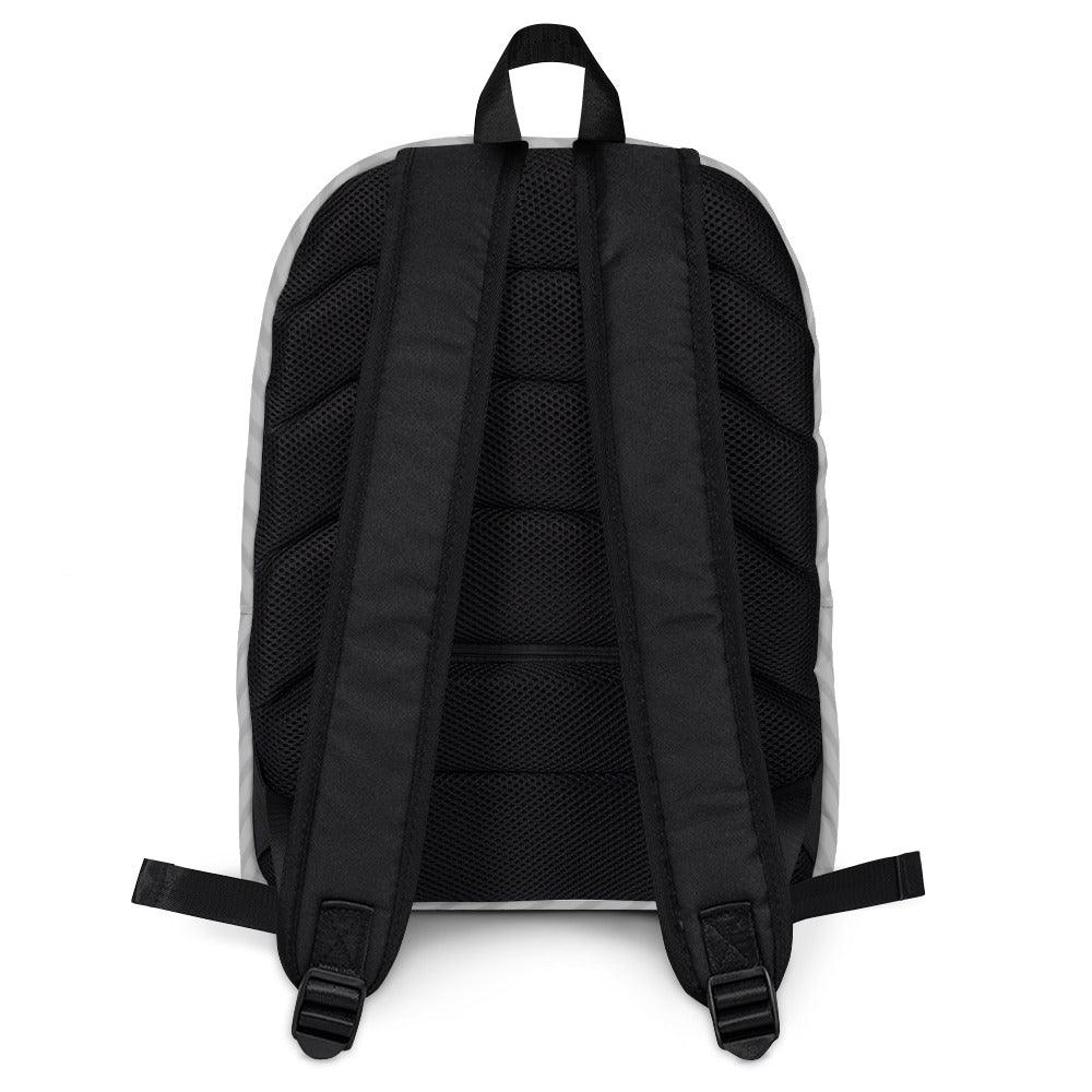 One4Boys 16-inch Backpack - Grey Old Skool - One4Boys