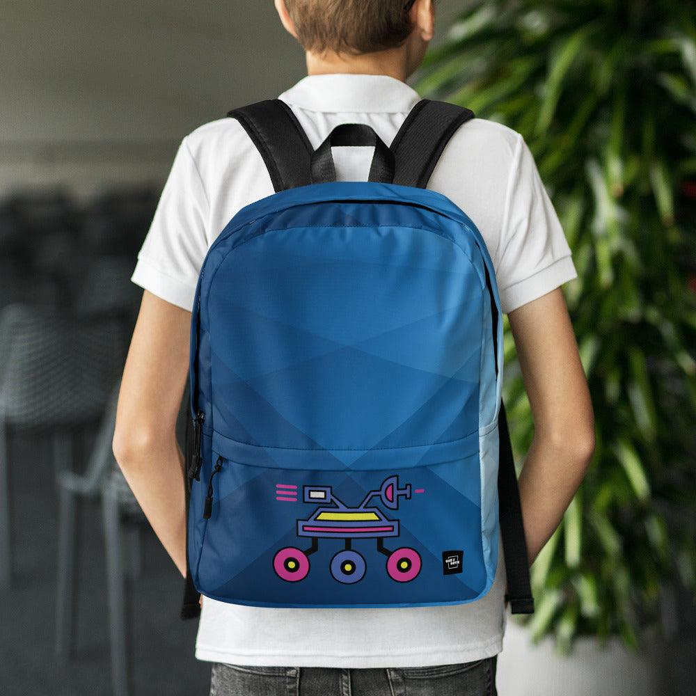 One4Boys 16-inch Backpack - Space Robot - One4Boys