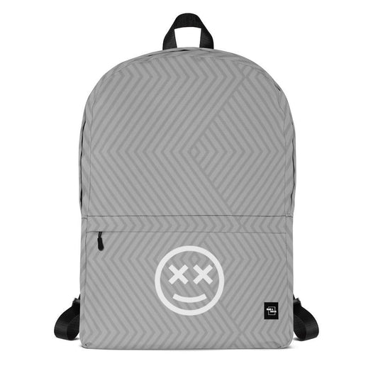 One4Boys 16-inch Backpack - Grey Old Skool - One4Boys