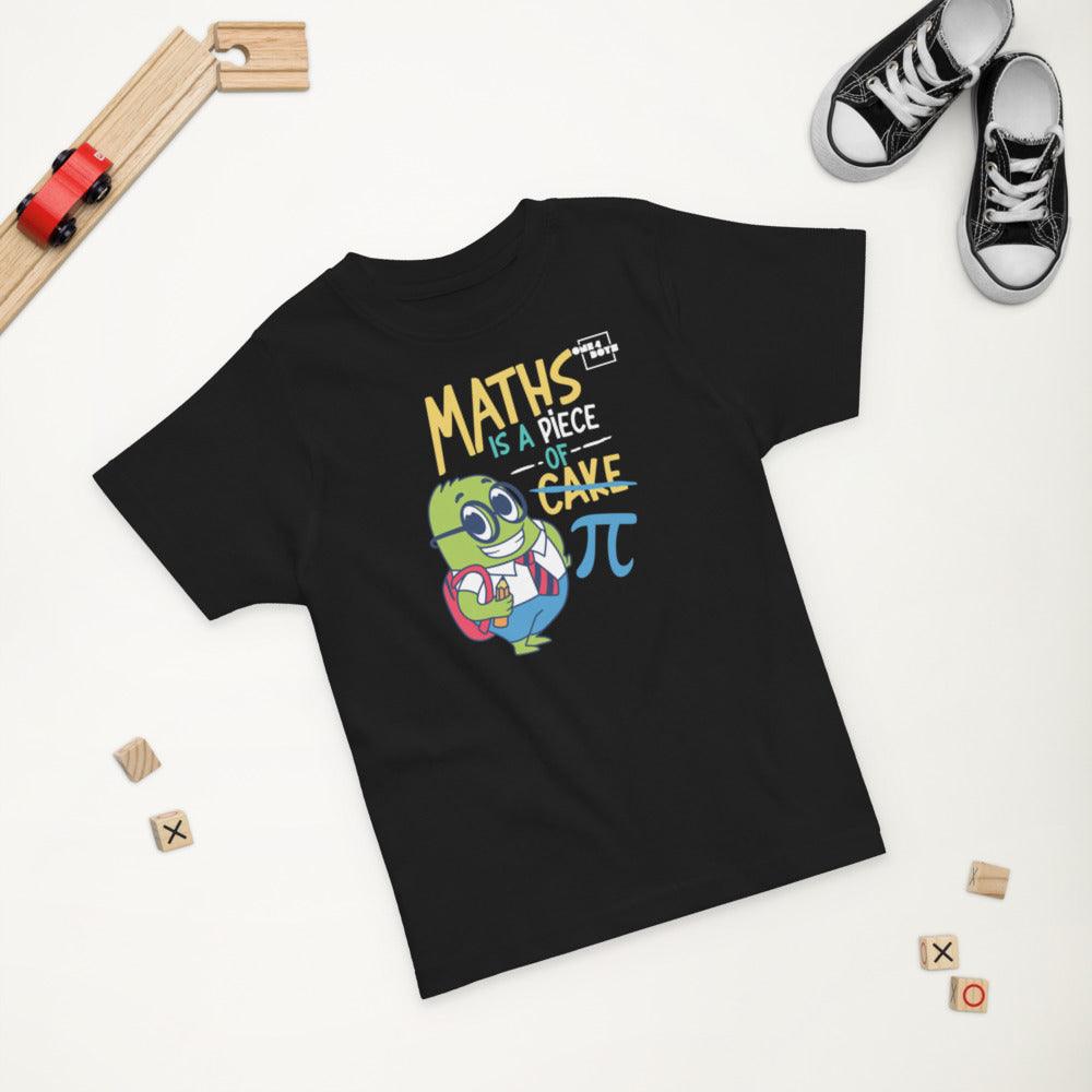 toddler jersey tee Math is a piece - One4Boys